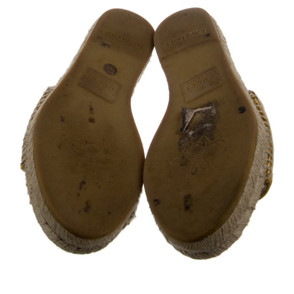 Gucci Leather Espadrilles - Picture 5 of 5
